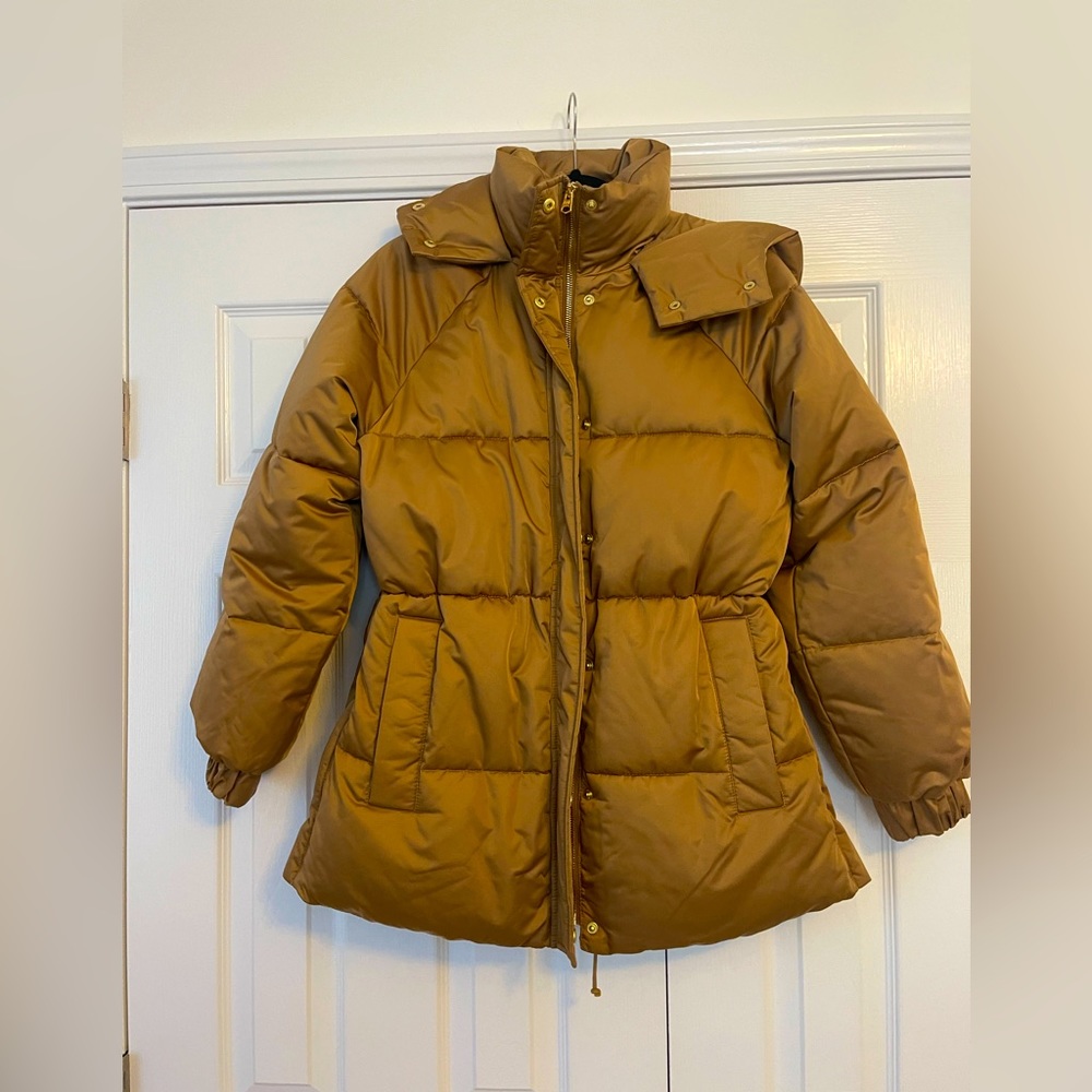 Abercrombie Long  Hooded Puffer Jacket Size S - Long - Ultra Collection